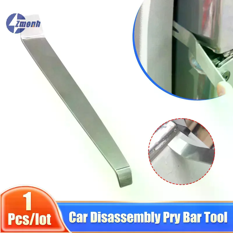 

Stainless Steel Car Disassembly Pry Bar Tool Ultra Sharp Scrapers Remove Residue From Steel Aluminum More Offer Extra Leverage