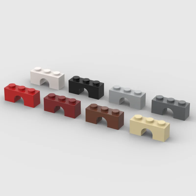 S483 4490 20pcs *Brick W. Bow 1X3* DIY enlighten block bricks,Compatible With Assembles Particles