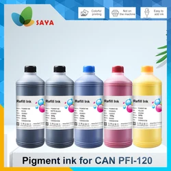 Saya 500 ml PFI120 PFI 120 pigmentinkt voor Canon TM200 TM205 TM300 TM305 200 205 300 305 printer PFI-320 PFI320 Levendige 5 Kleuren