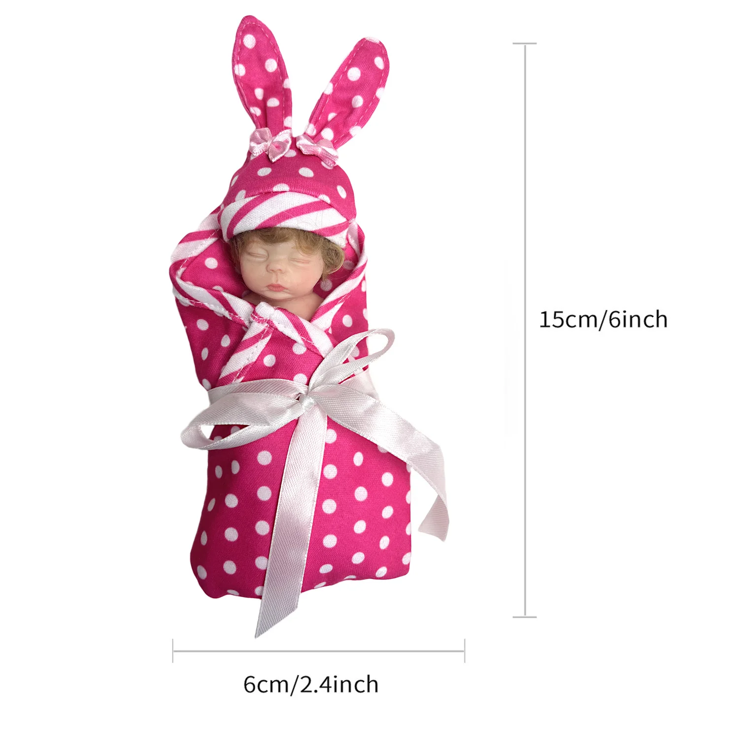 15CM Cute Mini Palm Full Body Soft Solid Silicone Lifelike Bebe Reborn Dolls For Kid's Gift Muñecas Reborn De Silicona