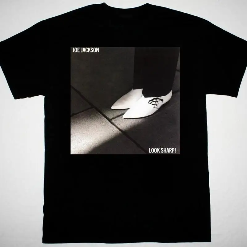 Joe Jackson Look Sharp shirt black short sleeve All sizes S-5Xl JJ4151