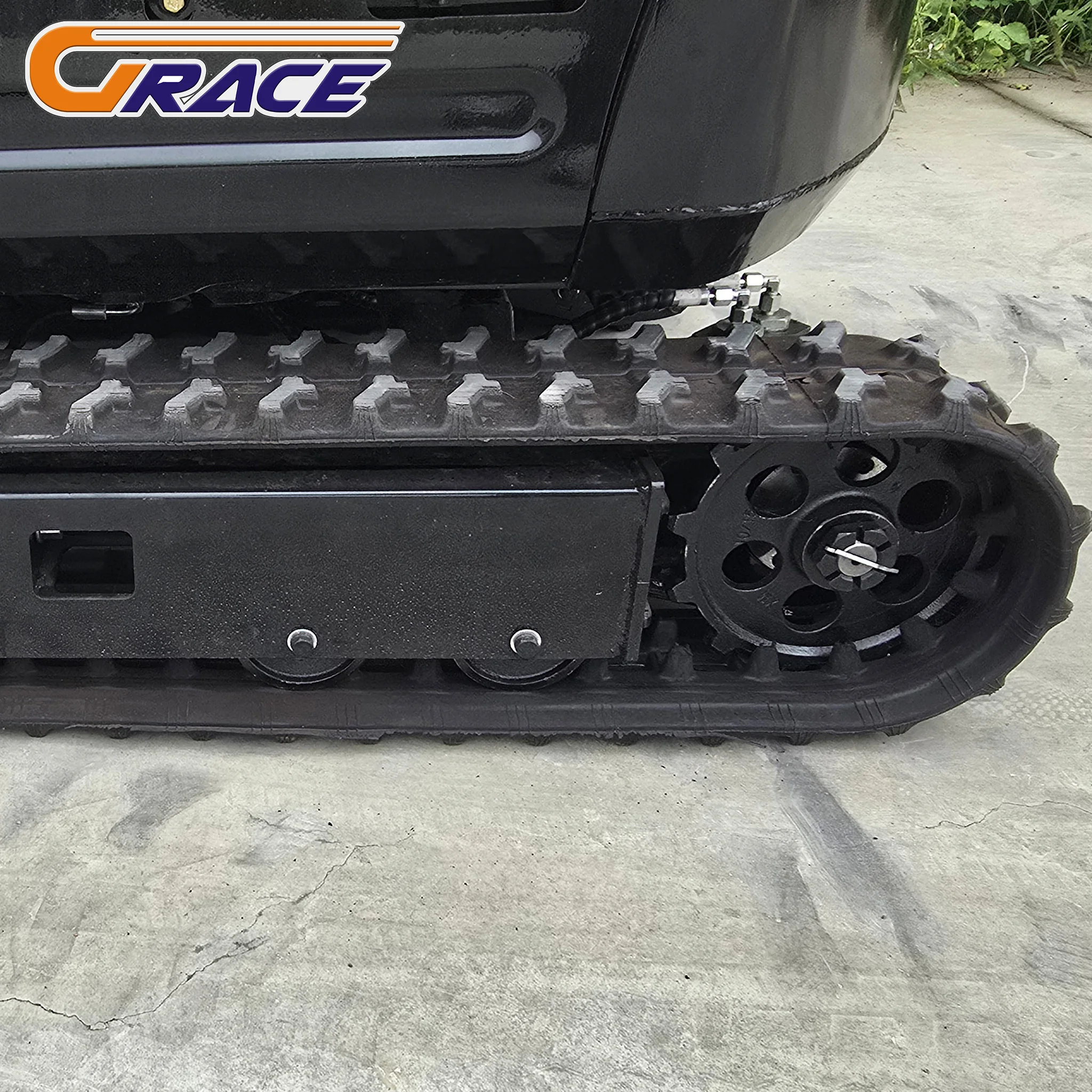 Small excavator hydraulic compact 2.2 tons for landscaping and construction projects