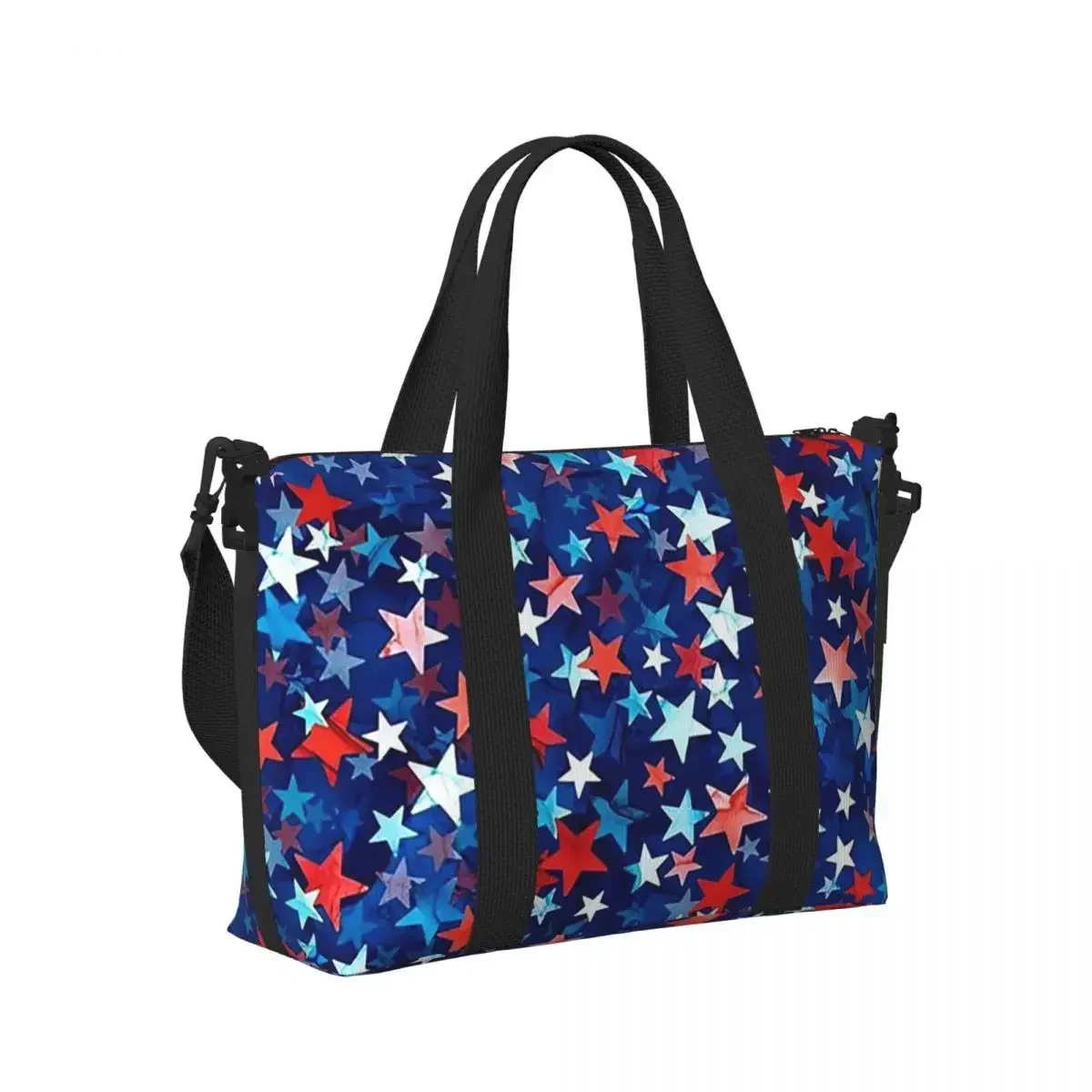 Stars Beach Travel Bag Large Capacity Tote Bags for Gym Yoga Women Shopping Duffle Shoulder Bag