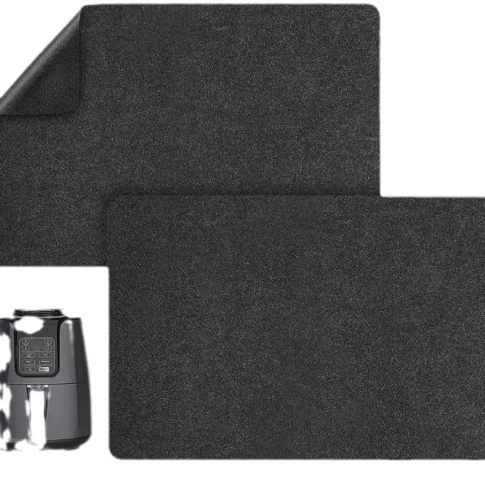 4 قطع الحصير المقاومة للحرارة وسادة واقية 40X30cm لمقلاة الهواء المطبخ كونترتوب صانع القهوة الميكروويف