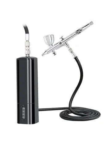 Portable Mini Cordless Airbrush Compressor Kit Spray Type C USB High Power Pressure Noiseless Easy Use Pneumatic Tool