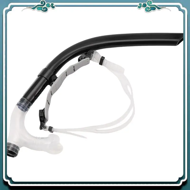 

A65G-Swim Training Snorkel Center Mount Front Comfortable Mounted Silicone Mouthpiece Junior Swimmers Equipment For Adult