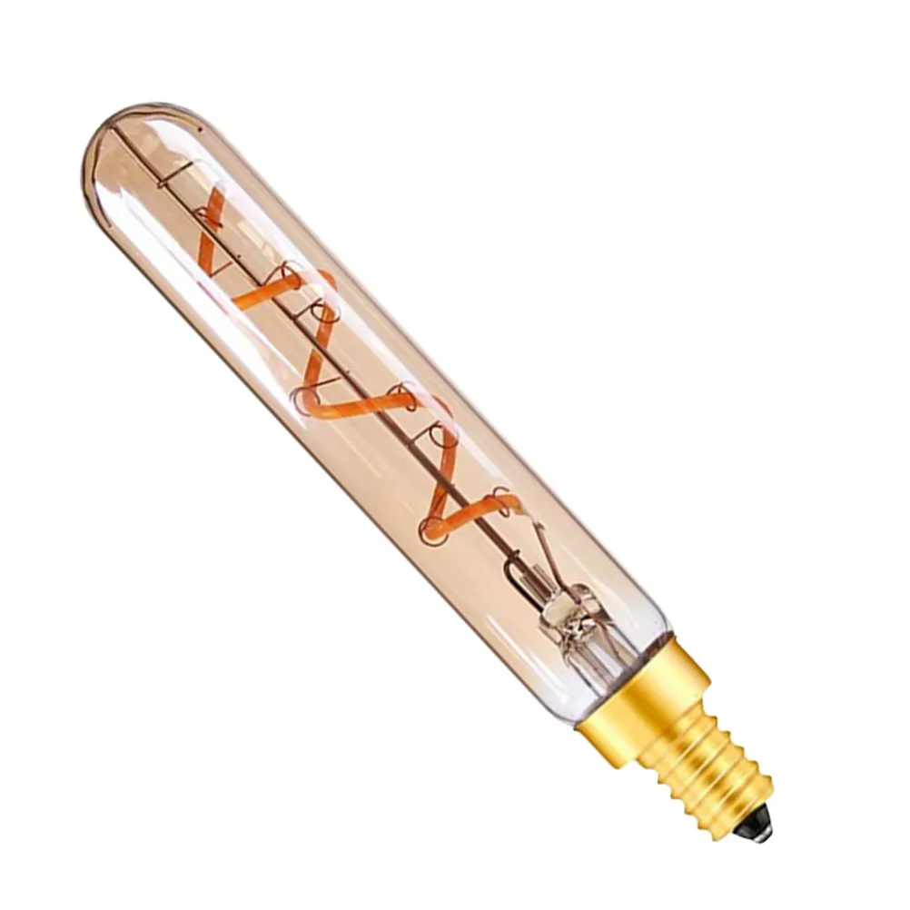 

LED Warm Light Tubular Bulb Vintage Soft Warm Glow Decorative Bulb for Home Hotel Restaurant Shop