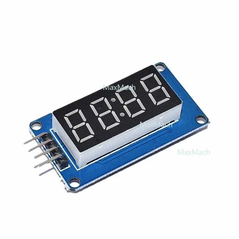 

10 шт. TM1637 модуль светодиодного дисплея для arduino, 7 сегментов, 4 бита, 0,36 дюйма, часы с красным анодом, цифровая трубка, четыре последовательных платы драйвера