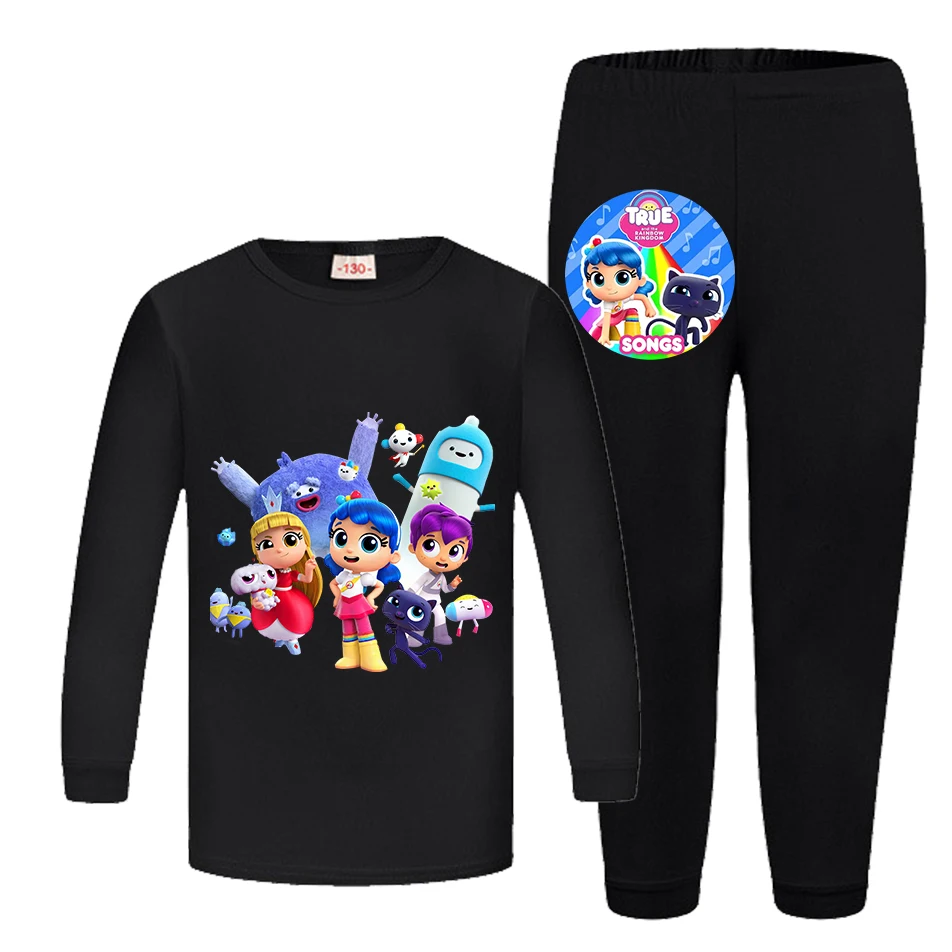Rainbow Kingdom Home Clothing Pajamas for Girls Clothes Elementary Student Girl Pajamas Children's Birthday Souvenirs Girls's