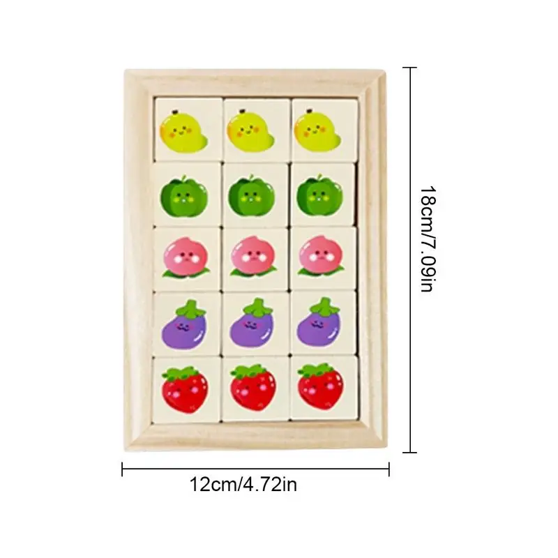 Juguetes de rompecabezas para chico, juego de mesa de bloques de rompecabezas de madera para chico, juguetes de reconocimiento educativo temprano para escuelas en casa y centros de guardería