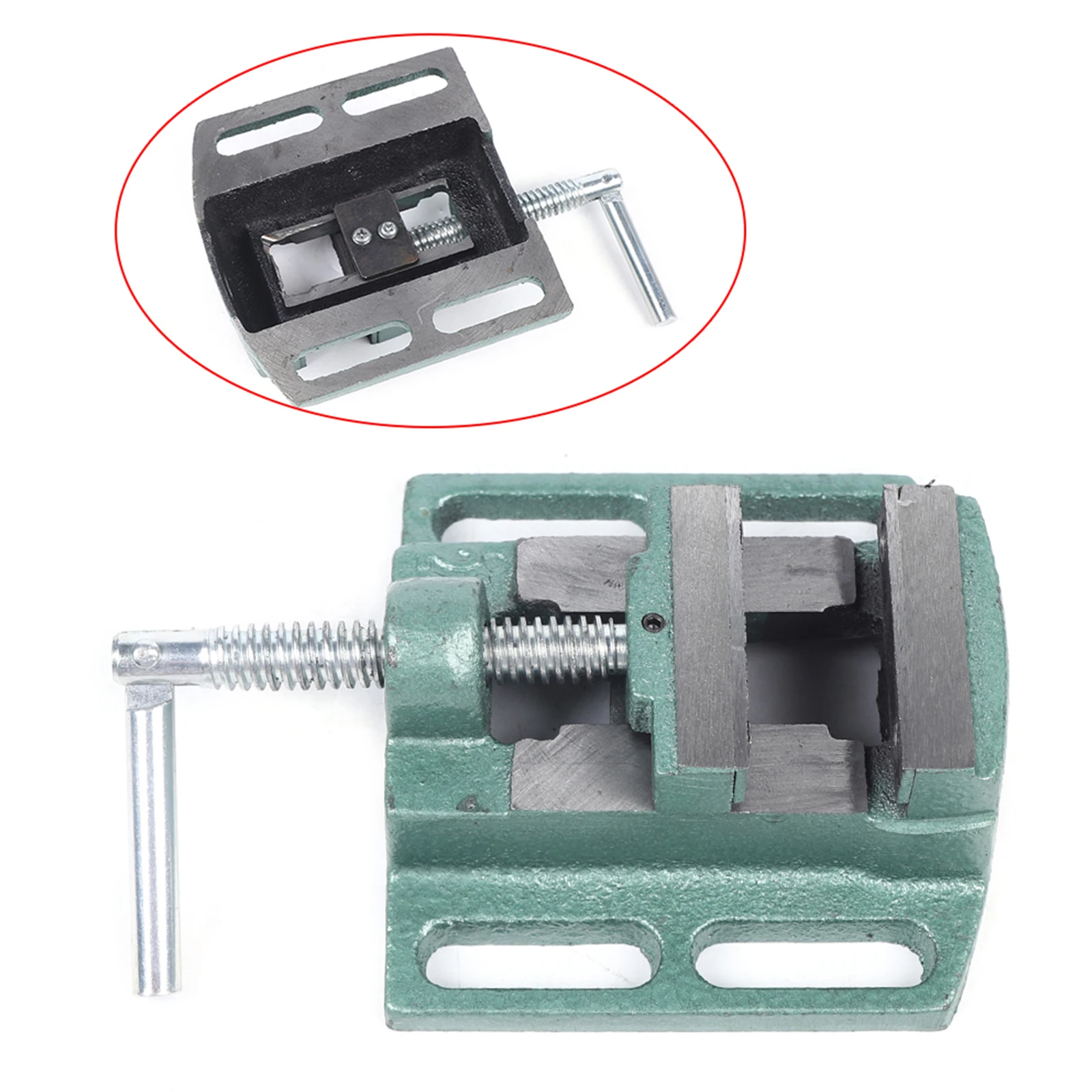 الحديد الزهر طحن نائب شقة المشبك ملزمة الحفر الصحافة ملزمة مقاعد البدلاء المشبك 2.5 بوصة ماكينة بتحكم رقمي بالكمبيوتر ملزمة لحفر طحن النجارة #5