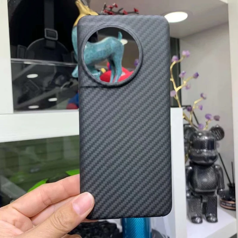 For OnePlus 11 Carbon Fiber Case Protective Cover Anti-fall Aramid Fiber Cover for OnePlus 11 Phone Accessories