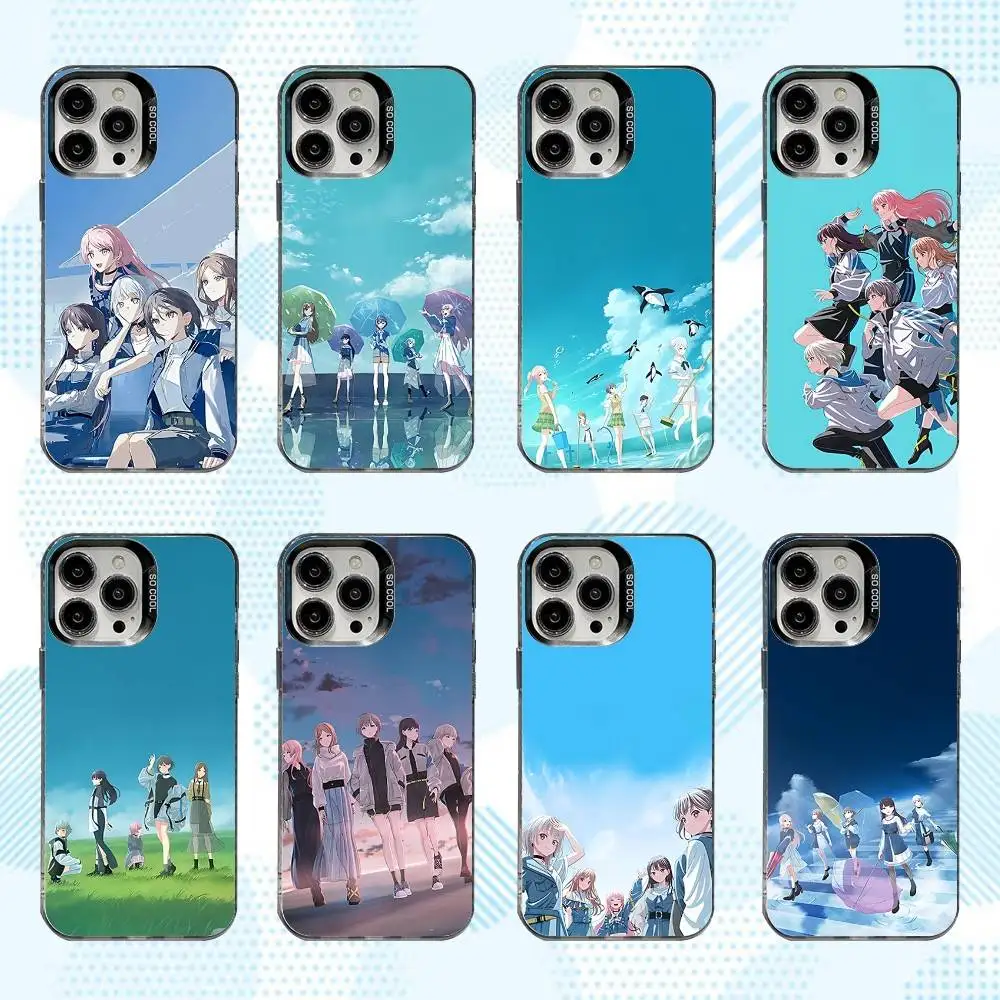 

B-BanG Dream M-Mygo Phone Case For iPhone 16,15,14,13,12,11,Mini,Pro,SE,MAX White Matte Shockproof Cover