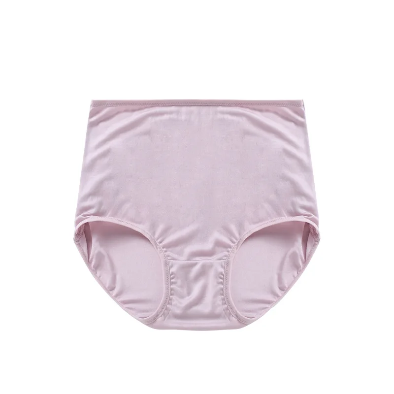 Bragas de talla grande, ropa interior de seda Mulberry Para Mujer, lencería Sexy fina y transpirable de verano, Tangas Para Mujer, Calzones Para Mujer AX030