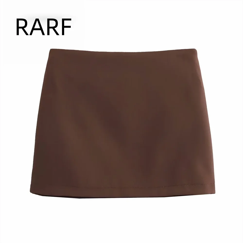 

2024 winter new women's clothing style French design sense fashionable and versatile casual mini skirt