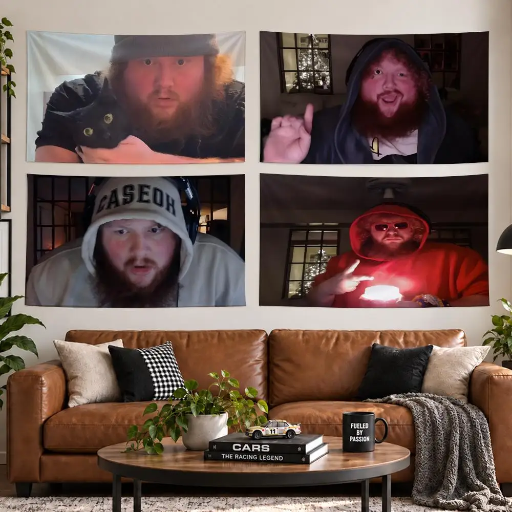 Web Celebrity C-CaseOh Tapestry Outdoor Parties Bedrooms Living Rooms Dorm Rooms Wall Decor Banners Gifts