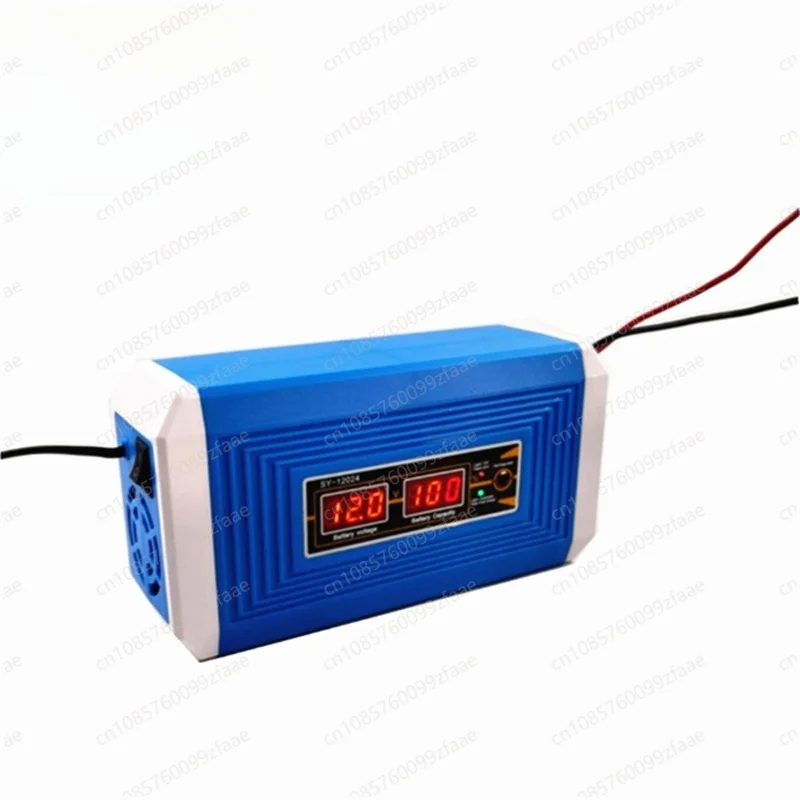 DC To AC Power Inverter Digital Dual Display Car Battery Voltage Converter With AC Output Socket