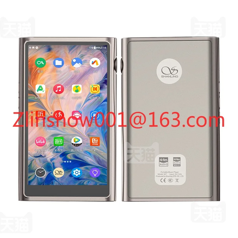 �y�Z�[�����zM7 Android ���y HiFi ���X���X�v���[���[�A�^�b�`�X�N���[�����i���|�[�^�u�� Bluetooth �t�B�[�o�[ MP3
