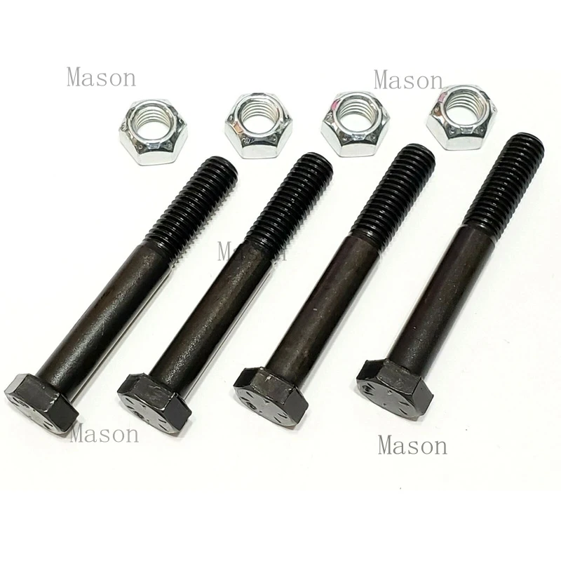 R+  FOR 64-81 GM Front & Rear Upper Lower Suspension Control Arm To Frame Bolts 8pcs VC