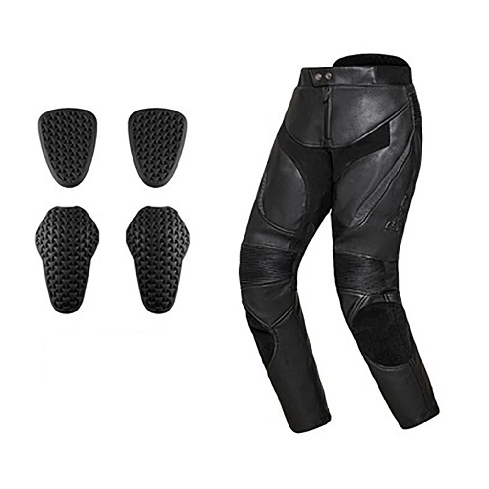 Windproof Motorcycle Leather Jacket Men Motocross Outdoor Cycling Protective Clothing Wear Resistant Leather Clothing