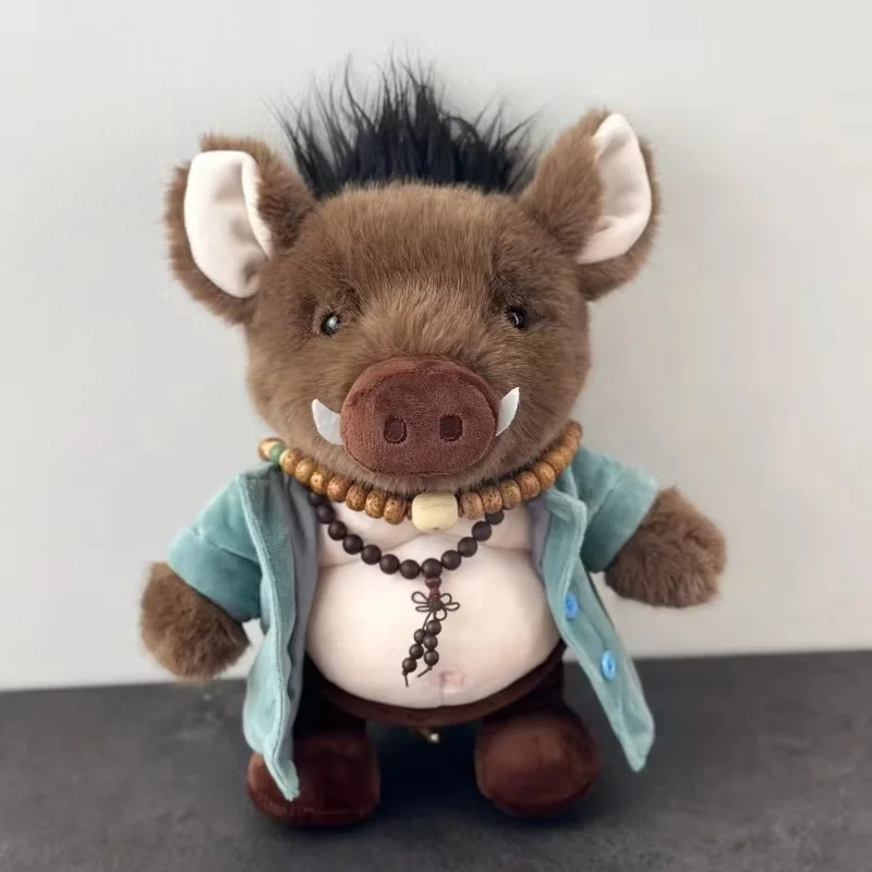 Neue schwarze Mythos Wukong Bajie Spiel bezogene Waren Schwein Anhänger Puppe Modell Schlüssel bund kleinen Anhänger niedlichen weichen Figur Spieler Geschenk