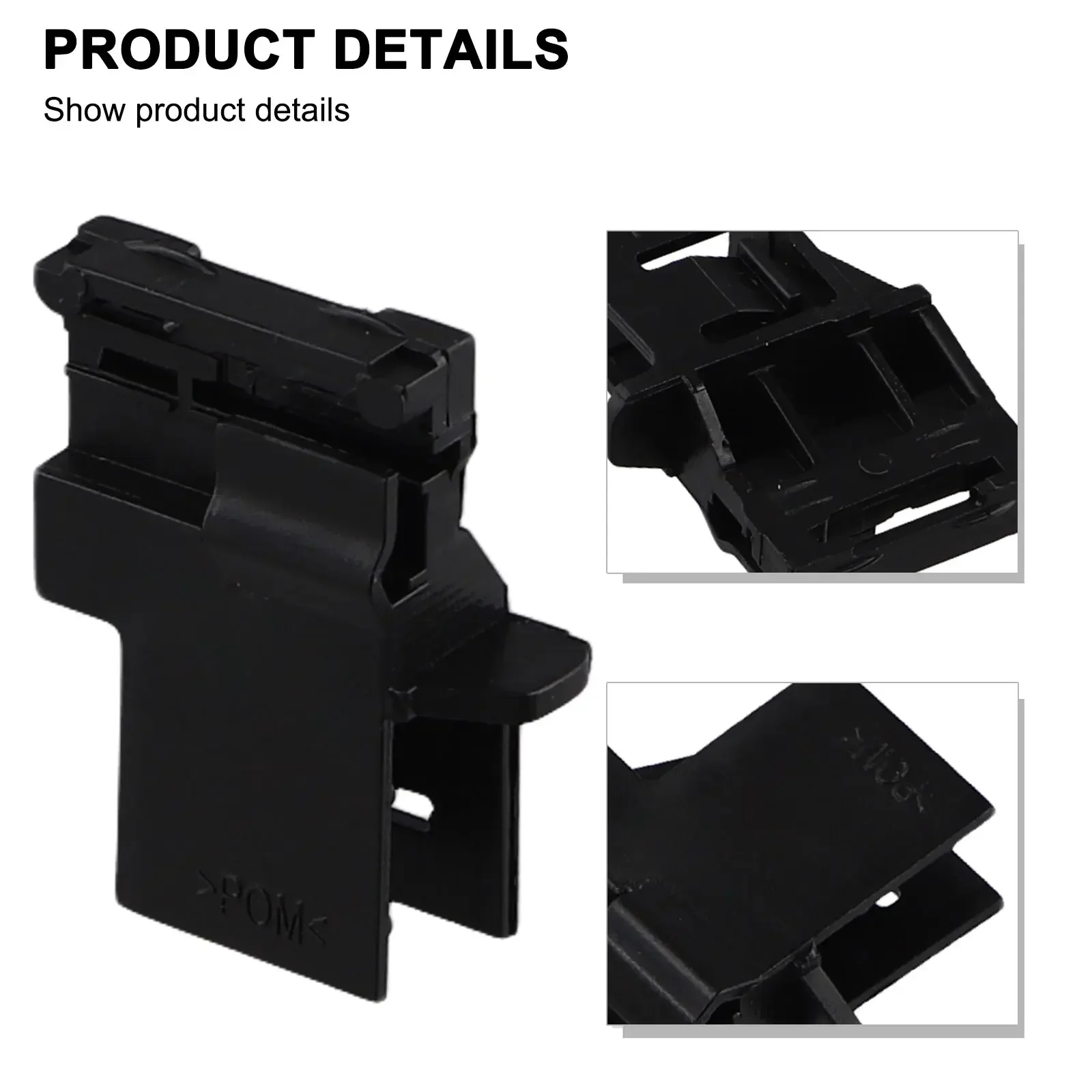 Sun Visor Buckle Sunroof Sun Visor Clips Car Sun Visor Clips Direct Replacement High Universality Fitment Plastic Material