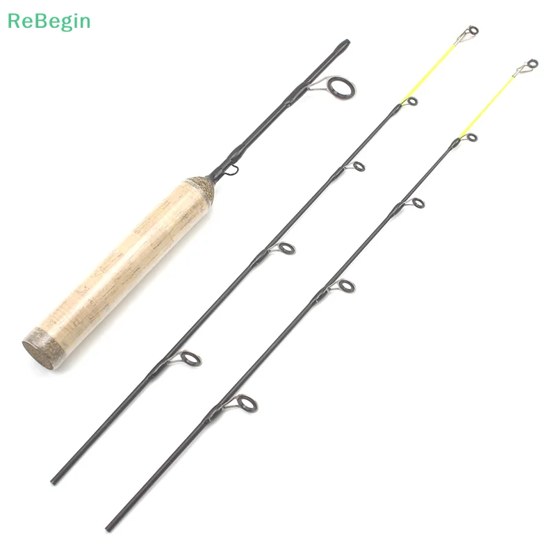 Lowest Profit 2Tips Lightweight Ice Fishing Pole 65cm 37g Ice Fishing Rod Winter Fishing Casting Rod Fishing Tackle ROD FISH ROD