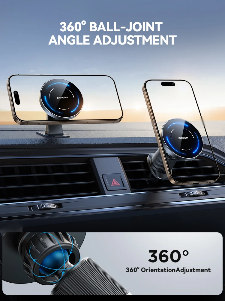 Joyroom Magnetic Car Phone Holder Air Vent Car Phone Stand For iPhone 17 16 15 ProMax Xiaomi Samsung Strong Magnet Holder