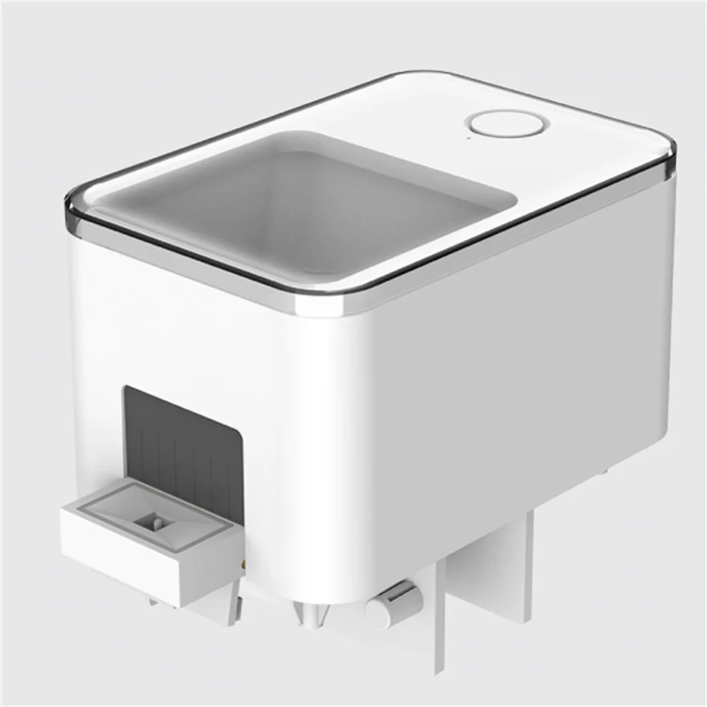 WiFi Smart Automatische Feeder Aquarium Goldfisch Timing Feeder Große Kapazität APP Steuerung Fütterung Aufzeichnungen Erinnern Fisch Feeder – Detail 2