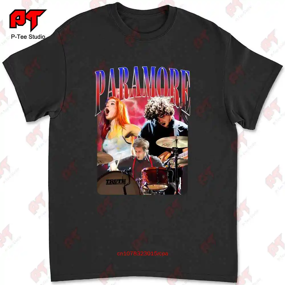 Paramore Rock Band 2023 Hayley Williams Homage T Shirt Vintage Classic KSNM