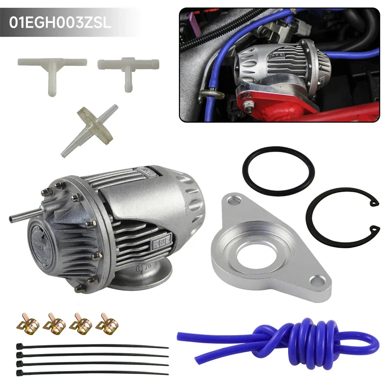 

BOV Adapter + BOV 4 Blow Off Valve Kit for Subaru WRX 2002-2007 STI 2002-2014