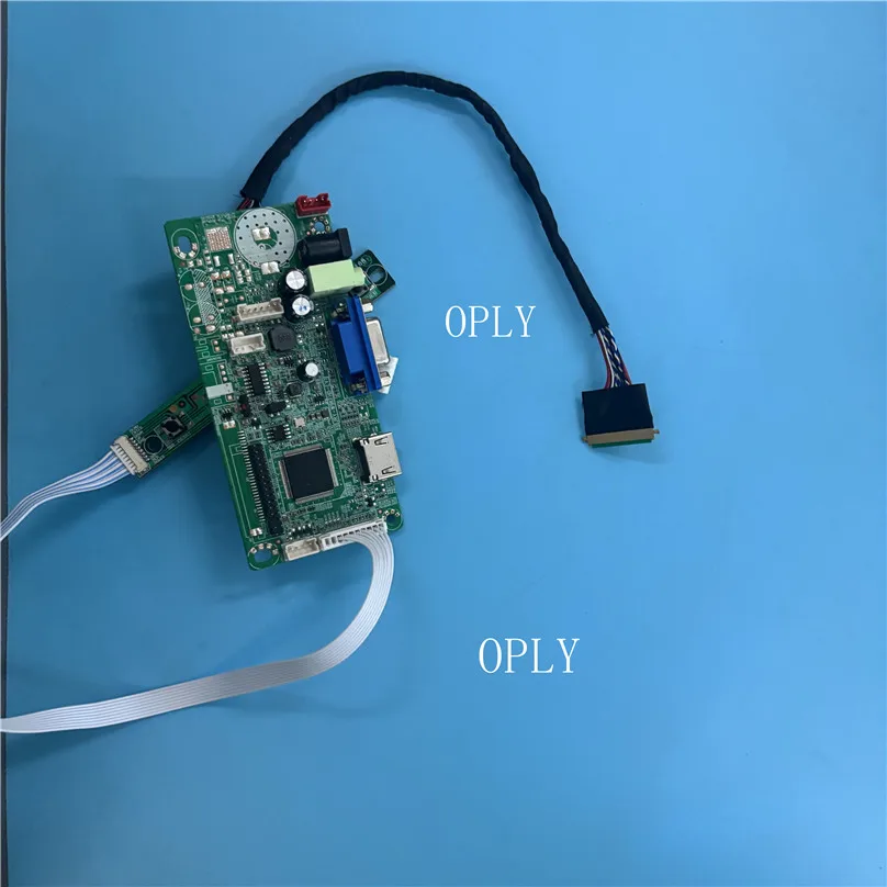HDMI-Compatible VGA 58C Controller board  for LTN140AT07 LTN140AT07-H01 1366X768 LED panel screen 14