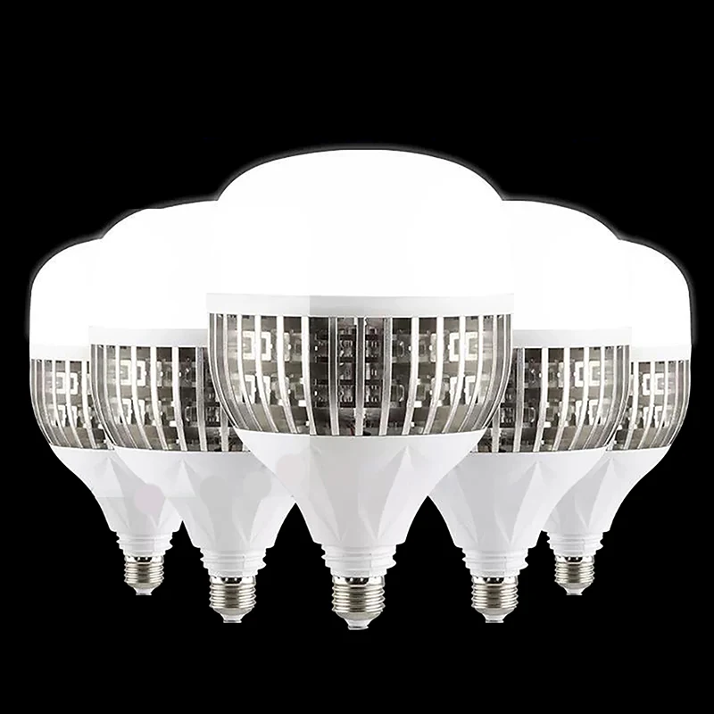 1Pc High Power E27 LED Bulb Luminaire Garage Light 220V For House For Home Lighting 50-300W High Luminosity Bulbs