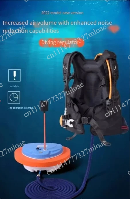 Mobile breathing equipment New scuba diving snorkeling supports underwater snorkeling below 10 meters for 3-5 hours in winter