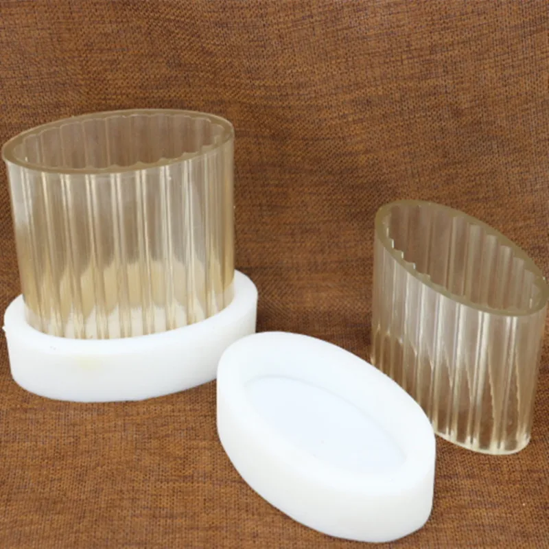 DIY Elliptical cylindrical gear design candle making candle model,High temperature resistant candle mould for diy