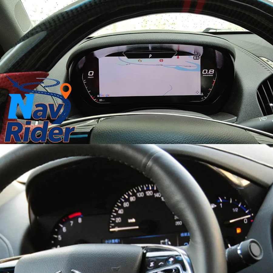 

Virtual Cockpit Speedometer Carplay For Cadillac ATS 2014-2017 Upgrade Instrument Panel Cluster 12.3inch Dashboard LCD Display