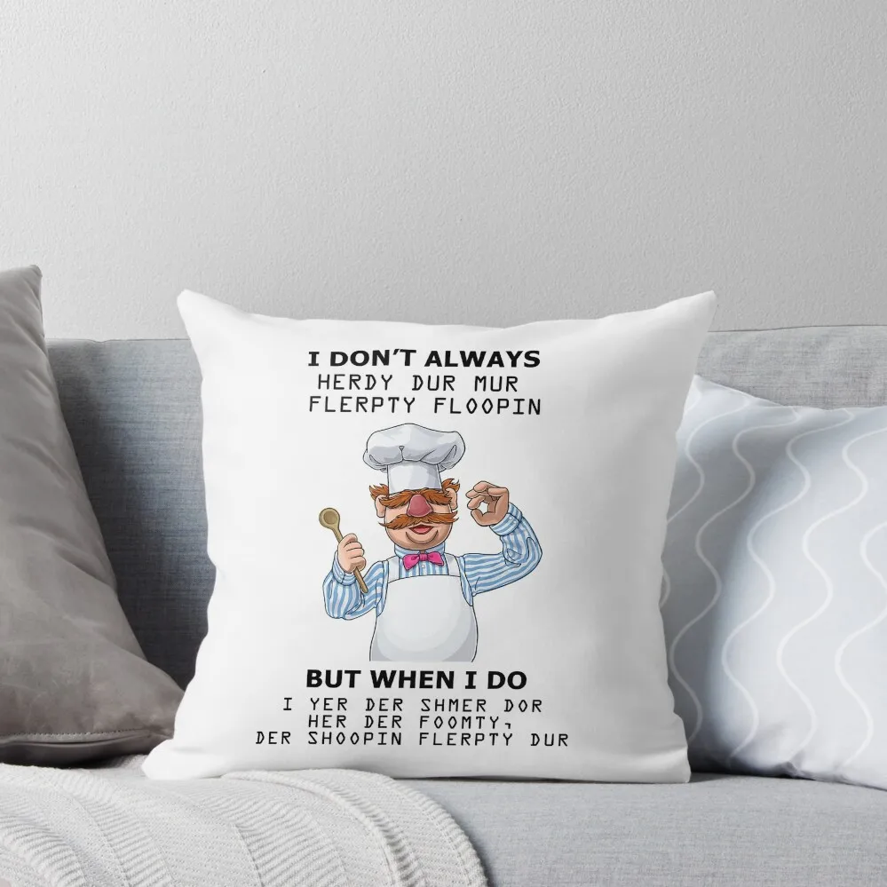 

Swedish Chef - Chef Cooking Throw Pillow Sofa Cushion Cover home decor items ornamental pillows for living room pillow