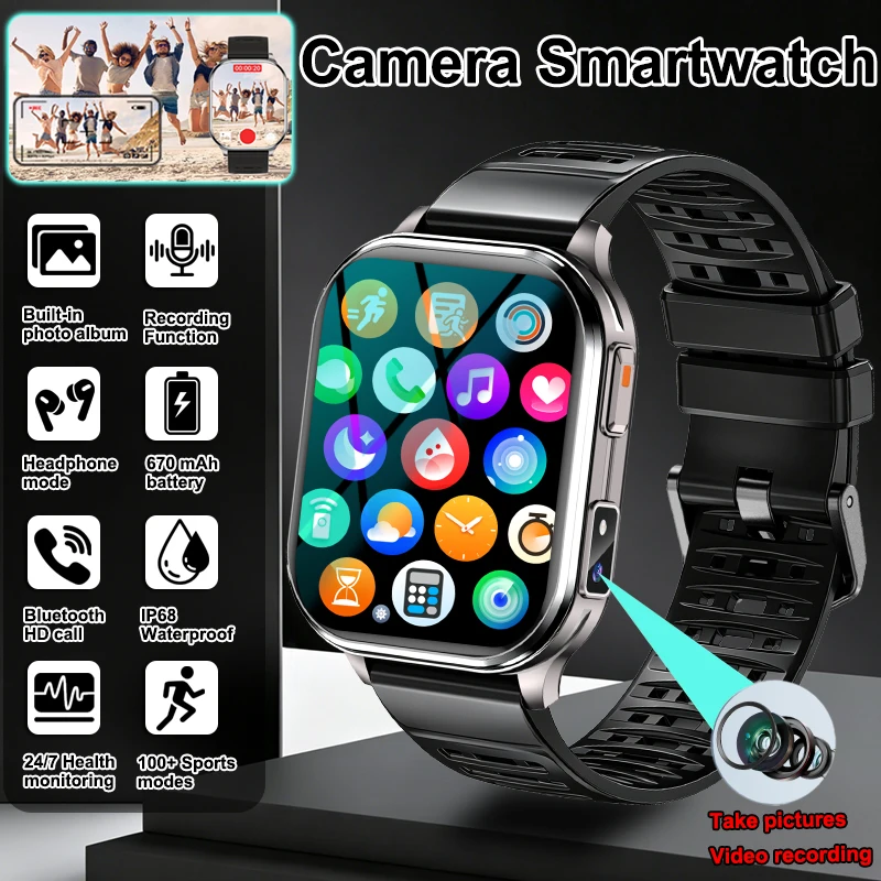 Aquatic Sports Performance - 2026 New Smart Watch With Camera