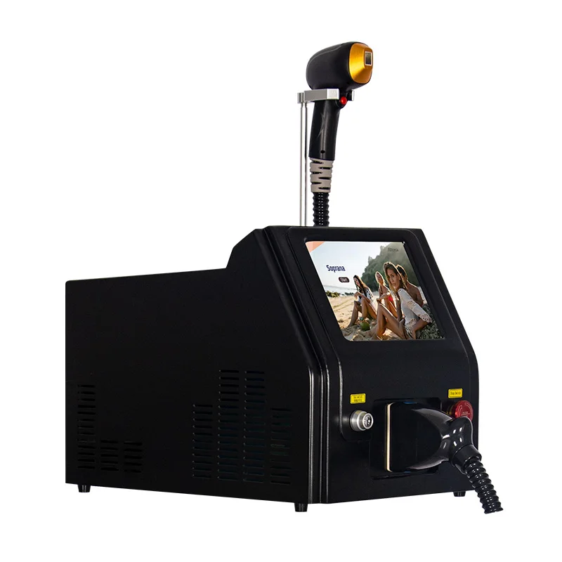 Painless Depilation Lighten Skin Tone with Diode Laser 808 Hair Removal Machine With 3 Wavelength Safe Beautify Machine