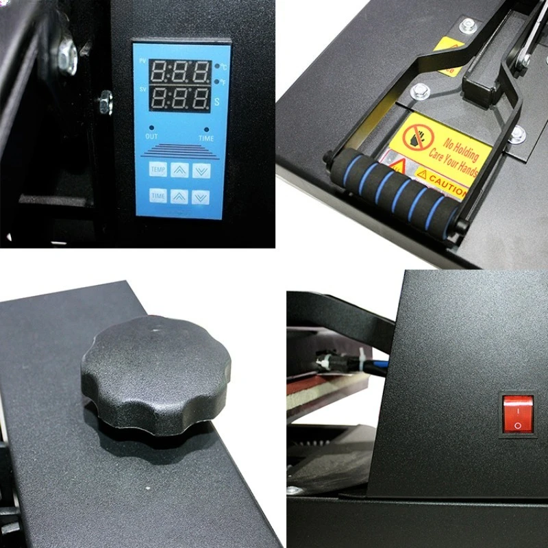Picture 7: Flat Heat Press Machine Transfer Machine Heat Press Machine FOR Sublimation Tshirt Printing