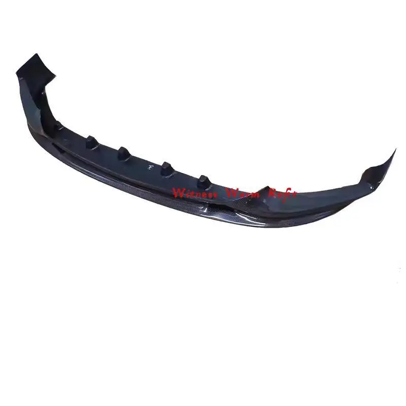 Carbon Fiber Front Bumper Lip Spoiler Splitter for Bmw G30 G38 m Sport Bumper 5 Series 530i 540i Car Body Kit 2016+