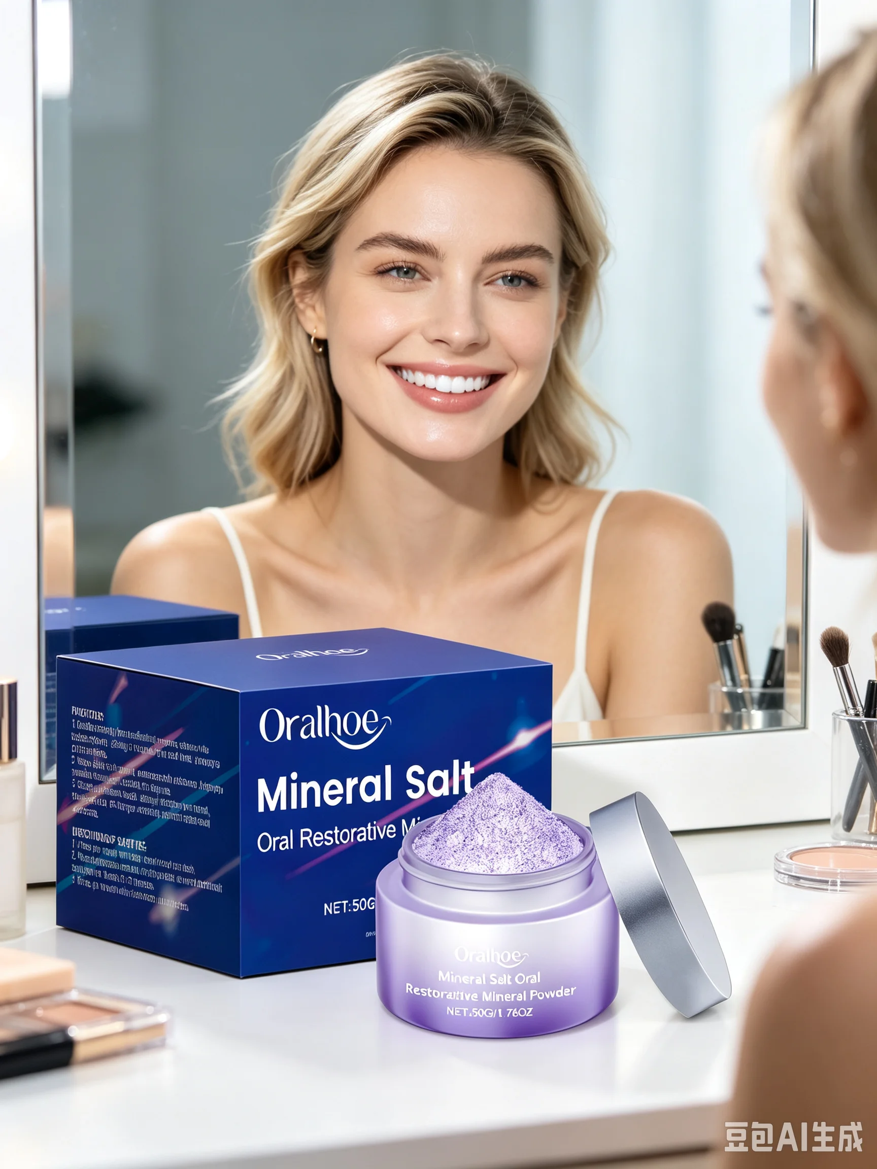 Purple Whitening Teeth Powder Remove Stain Plaque Stain Prevent Caries Dental Calculus Improve Smell Tooth Bleaching Toothpaste