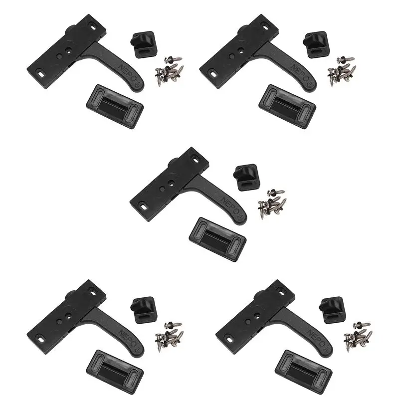 

AEF6-5X дверная защелка с экраном автофургона, дверная защелка кемпера для дома на колесах, грузового прицепа, прицепа, кемпера с левой рукой