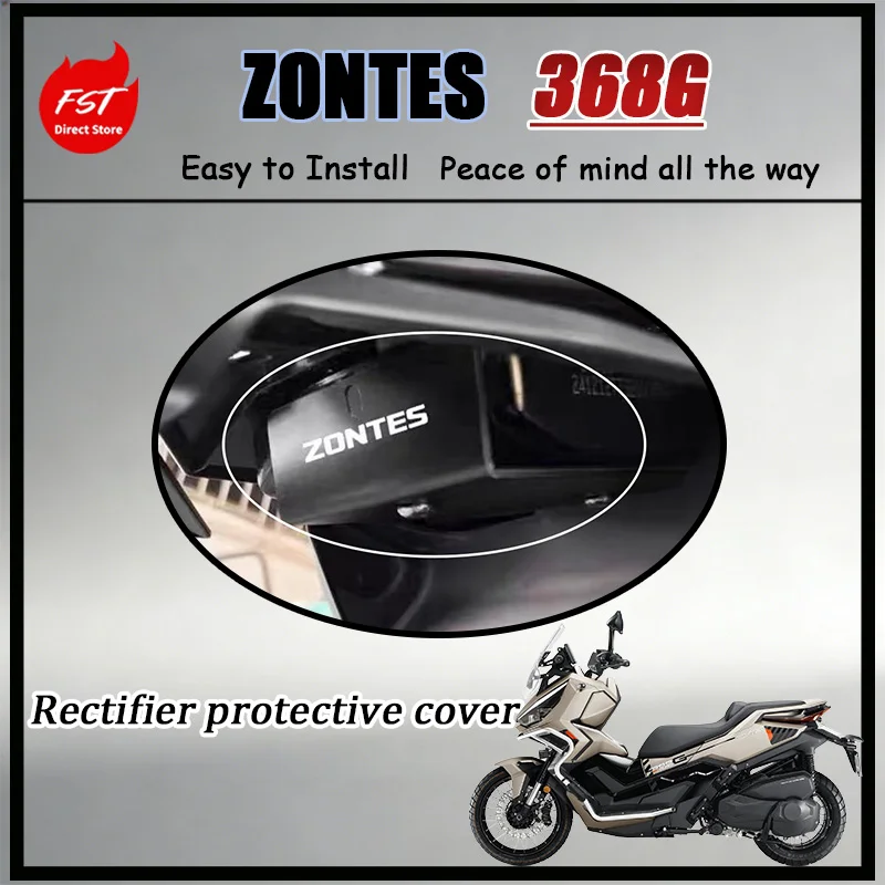 

FOR ZONTES 368G Motorcycle Voltage Regulator Mud Cover Rectifier Protection Accessory Motorbikes Modified Voltage Control Part