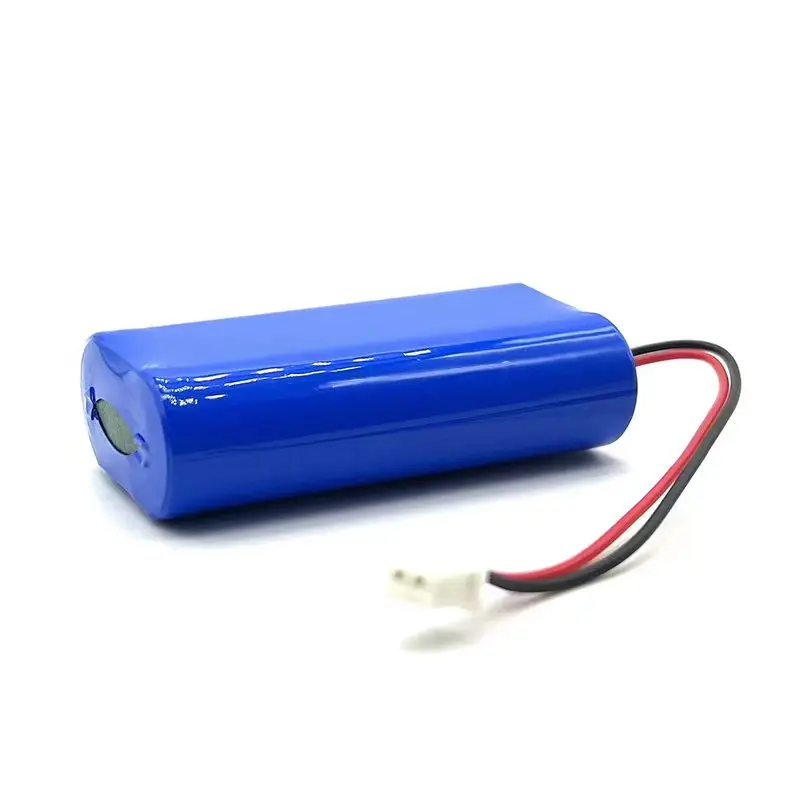 3.7V 8000mAh  1S2P,  Batería De Iitio Recargable 3,7 V, 8A,18650, Megáfono Placa D E Protección de Altavoz + Enchufe