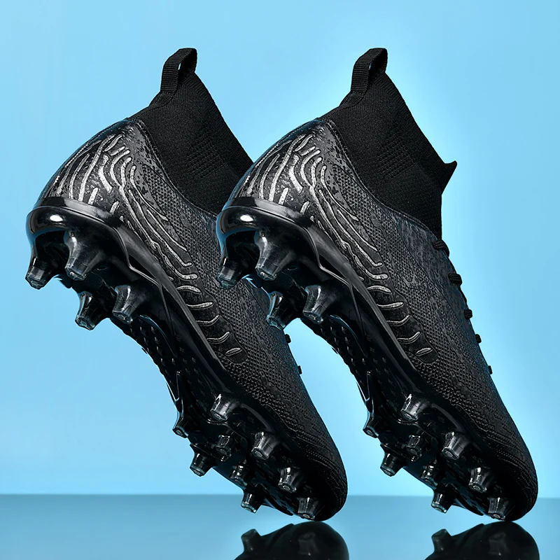 Men FG Football Shoes Ultralight Training Football Field Boots Outdoor Fast Soccer Shoes Society Cleats Professional Sneaker