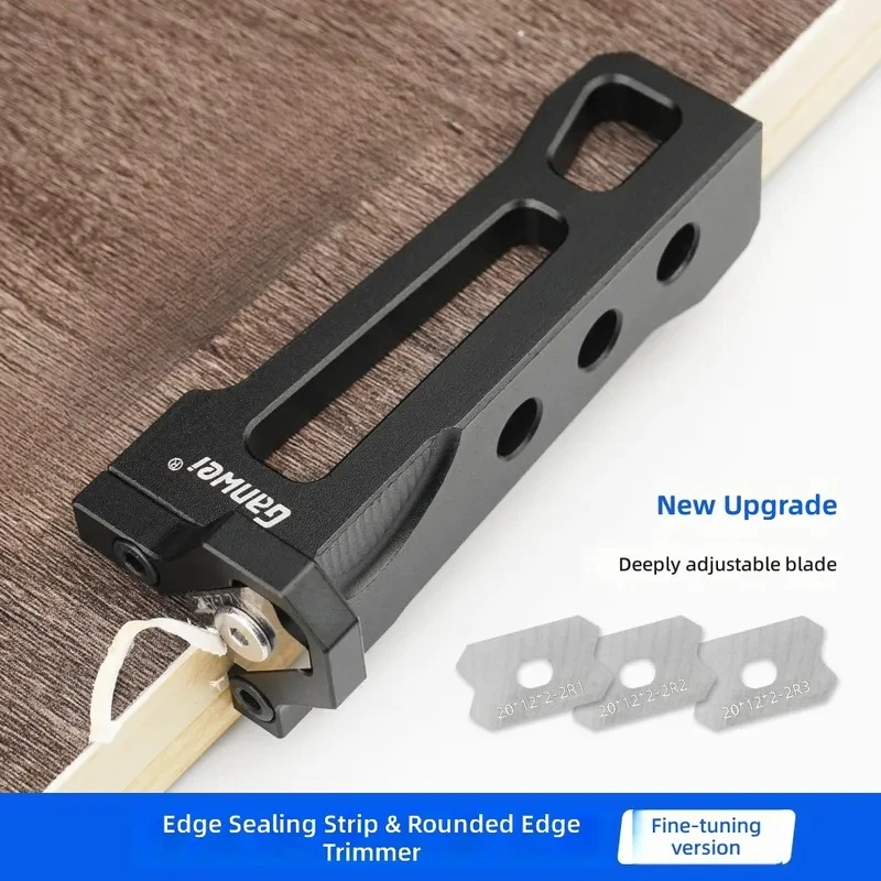 Manual Arc Edge Trimmer Woodworking Edge Banding Tool Furniture Ecological Board Chamfer Rounded Corner Scraper Fine