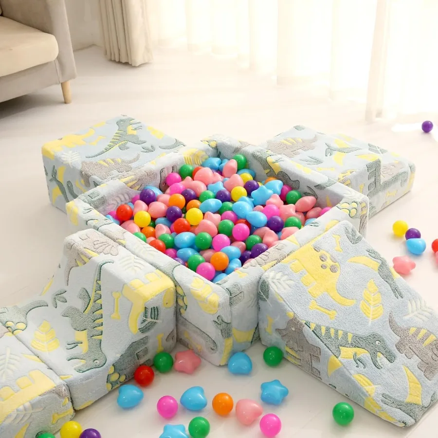 Star Ball Pit Balls para crianças – Bolas de plástico em formato grande para poços de bolinhas, barraca de brincar, piscina de bebês, brinquedos aquáticos, 100 peças