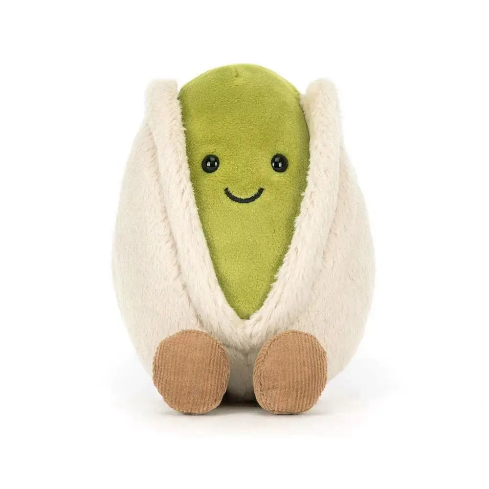 

JELLYCAT 12cm Pistachio Nut Plushies Lovely Stuffed Pistachio Doll Living Room Decoration Household Cute Plush Toy Birthday Gift