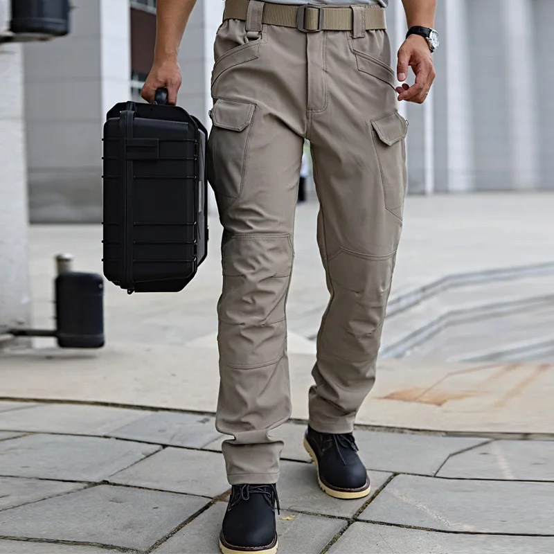 

Four Seasons Military Tactical Work Pants Casual Pants Men's Wear Resistant Multi Pocket Quick Drying Outdoor Hiking Work Pants